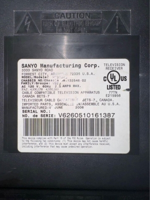 Sanyo HT32546