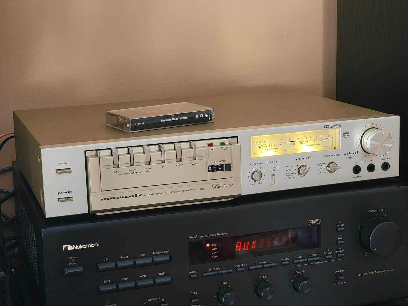 A Marantz SD-3510 cassette deck